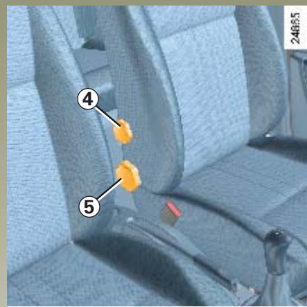 RENAULT CLIO 2 2005 - SIÈGES AVANT (suite) - 1