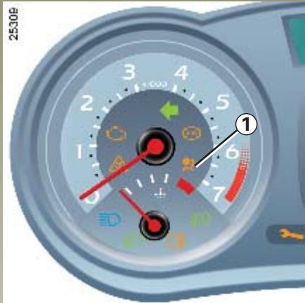 RENAULT CLIO 2 2005 - Particularité de l'airbag frontal - 1