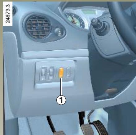 RENAULT CLIO 2 2005 - Rappel de la vitesse régulée - 1