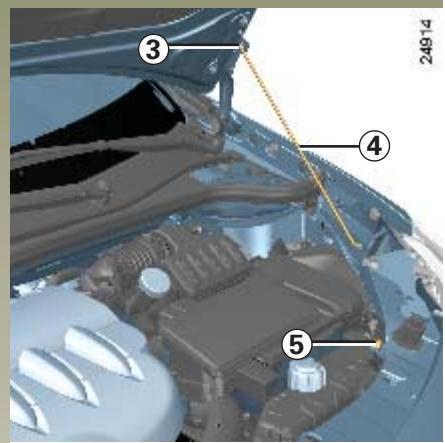 RENAULT CLIO 2 2005 - CAPOT MOTEUR (suite) - 1