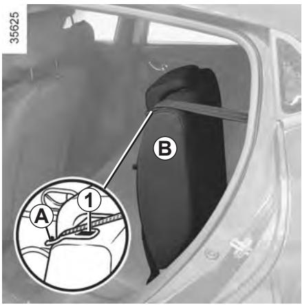 RENAULT CLIO 4 2013 - BANQUETTE ARRIÈRE : fonctionnalités - 1