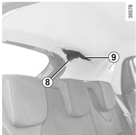 RENAULT CLIO 4 2013 - Ceintures arrière latérales 7 - 1