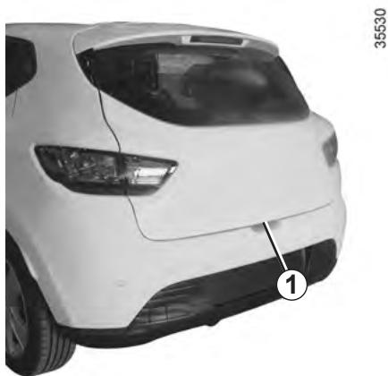 RENAULT CLIO 4 2013 - COFFRE À BAGAGES - 1