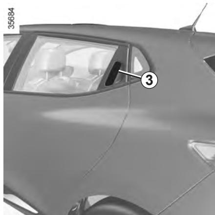 RENAULT CLIO 4 2013 - Particularité de la carte RENAULT « mains libres » - 1