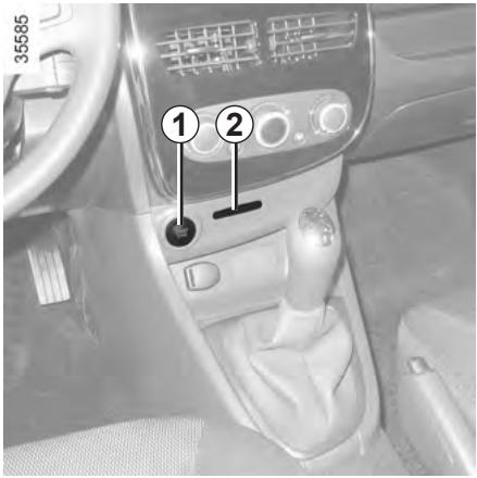RENAULT CLIO 4 2013 - DÉMARRAGE, ARRÊT DU MOTEUR (2/3) - 1