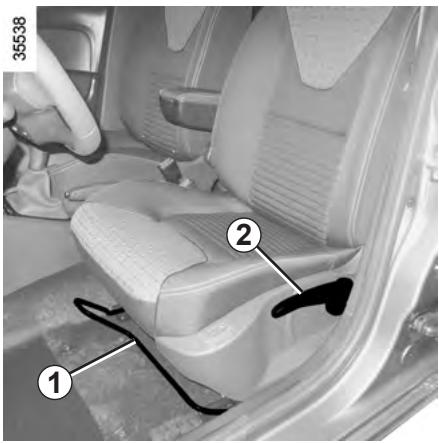 RENAULT CLIO 4 2013 - SIÈGES AVANT (1/2) - 1