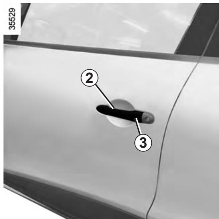 RENAULT CLIO 4 2013 - CARTE RENAULT « MAINS LIBRES » : utilisation (1/3) - 2