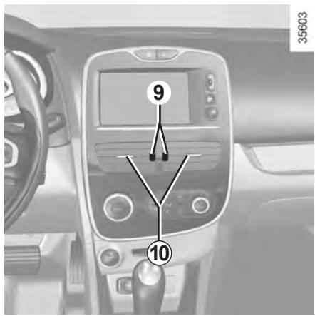 RENAULT CLIO 4 2013 - AÉRATEURS, sorties d'air (2/2) - 1