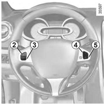 RENAULT CLIO 4 2013 - RÉGULATEUR-LIMITEUR DE VITESSE : fonction limiteur (3/3) - 1