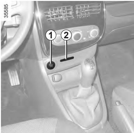 RENAULT CLIO 4 2013 - DÉMARRAGE, ARRÊT DU MOTEUR (3/3) - 1