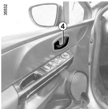RENAULT CLIO 4 2013 - Particularité de la carte RENAULT « mains libres » - 2