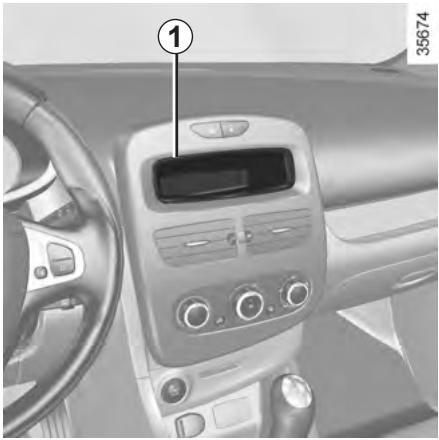 RENAULT CLIO 4 2013 - PRÉ-ÉQUIPEMENT RADIO - 1