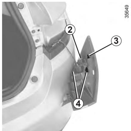 RENAULT CLIO 4 2013 - Feux de position/stop et indicateur de direction - 2