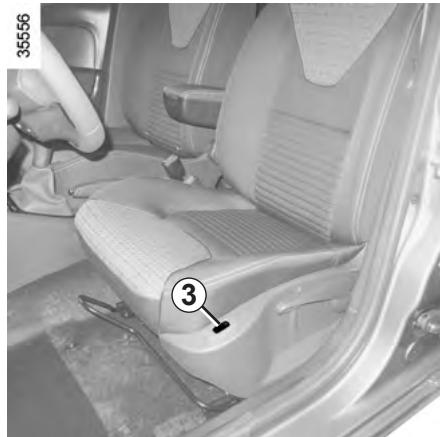 RENAULT CLIO 4 2013 - SIÈGES AVANT (1/2) - 3