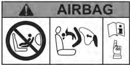 RENAULT CLIO 4 2013 - SÉCURITÉ ENFANTS : désactivation, activation airbag passager avant (2/3) - 3