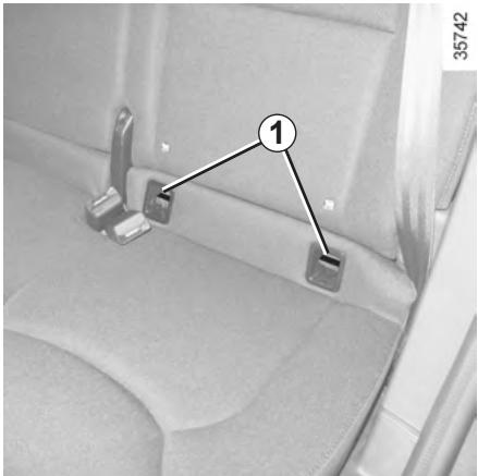 RENAULT CLIO 4 2013 - SÉCURITÉ ENFANTS : choix de la fixation du siège enfant (2/2) - 1