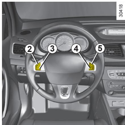 RENAULT FLUENCE 2011 - Régulateur-limiteur de vitesse : fonction limiteur (1/3) - 2