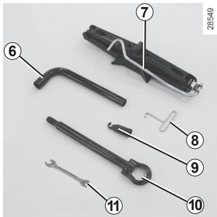 RENAULT FLUENCE 2011 - BLOC OUTILS (2/2)/ENJOLIVEUR - ROUE - 1