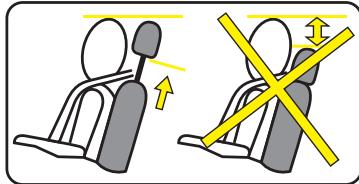 RENAULT FLUENCE 2011 - Pour remettre l'appuie-tête - 1