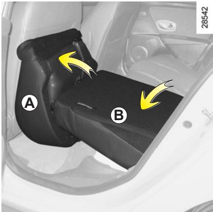 RENAULT FLUENCE 2011 - Banquette arrière - 1