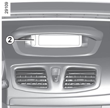 RENAULT FLUENCE 2011 - Déactivation des airbags passager avant - 1