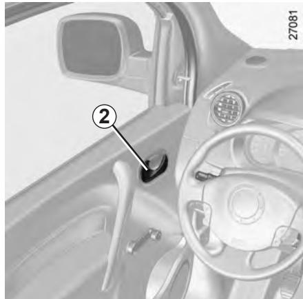 RENAULT KANGOO 2 2011 - Ouverture de l'intérieur - 1