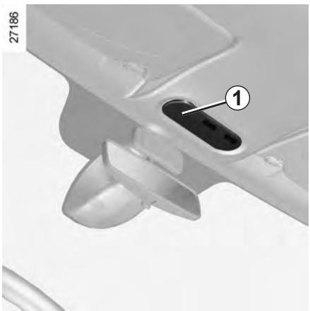 RENAULT KANGOO 2 2011 - ÉCLAIRAGE INTÉRIEUR : remplacement des lampes (1/2) - 1
