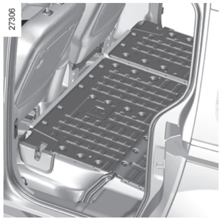 RENAULT KANGOO 2 2011 - Pour rabatte le dossier - 1