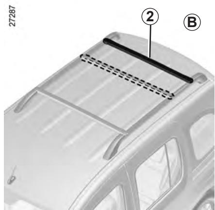 RENAULT KANGOO 2 2011 - Mise en place du filet 2 - 4