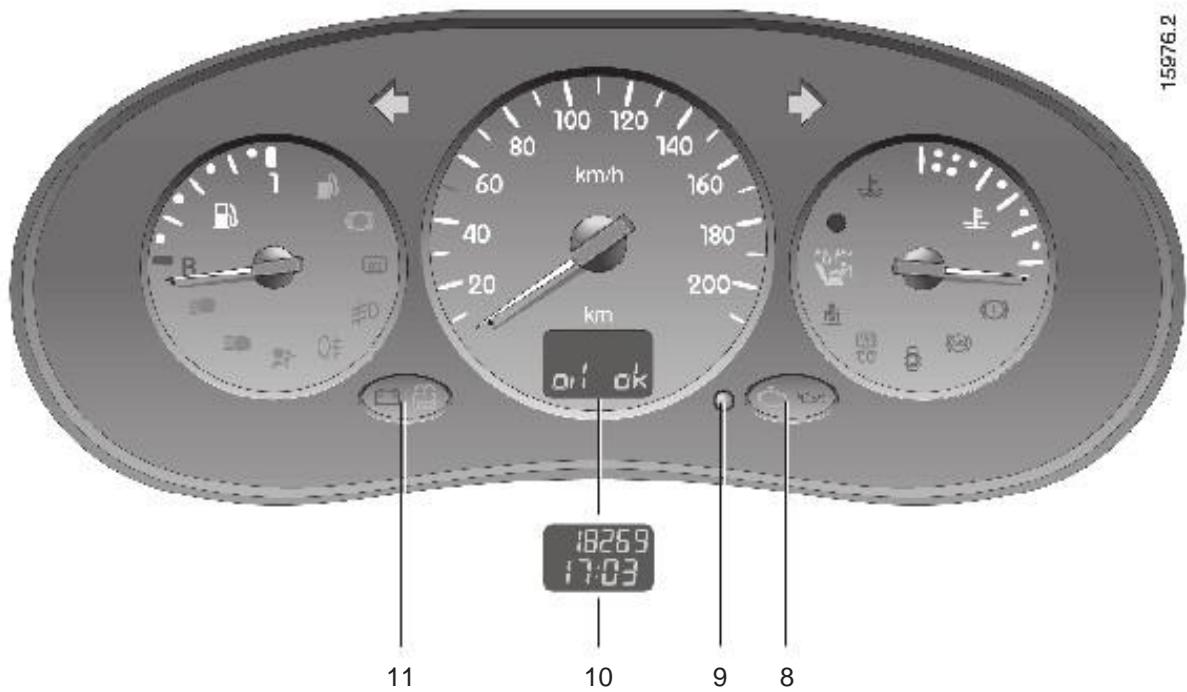 RENAULT KANGOO 2002 - Tableau de BORD (suite) - 1