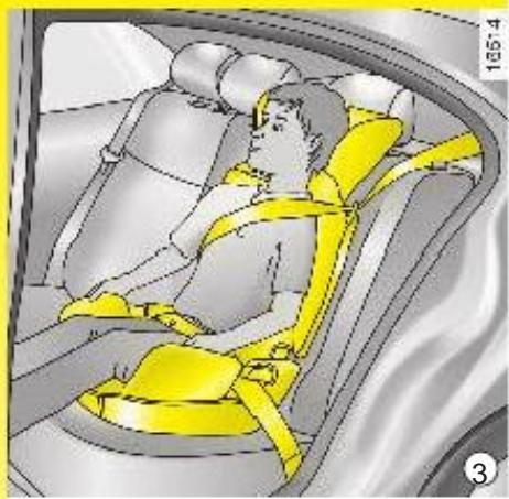 RENAULT KANGOO 2002 - Sécurité des enfants (suite) - 1