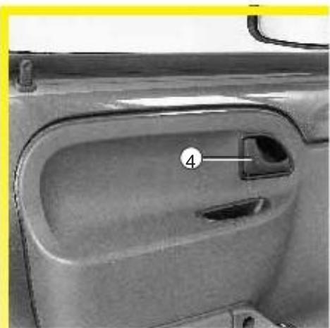 RENAULT KANGOO 2002 - Ouverture et fermeture des PORTES - 2