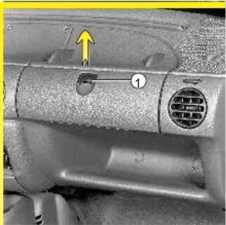 RENAULT KANGOO 2002 - Boite à GANTS - rangements - 1