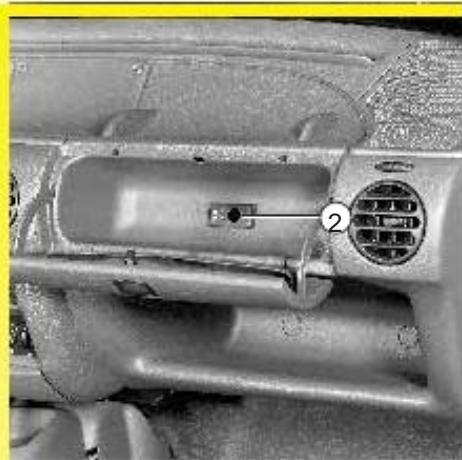 RENAULT KANGOO 2002 - Boite à GANTS - rangements - 2