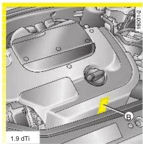RENAULT KANGOO 2002 - Plaques d'identification de vehicule (suite) - 4