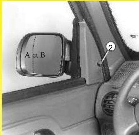 RENAULT KANGOO 2002 - Intérieur rétroviseur - 1
