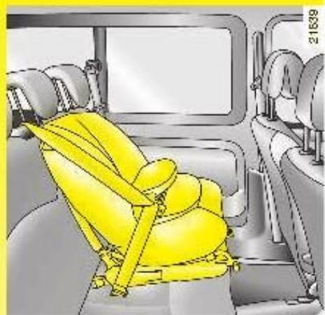 RENAULT KANGOO 2002 - Sécurité des enfants (suite) - 2
