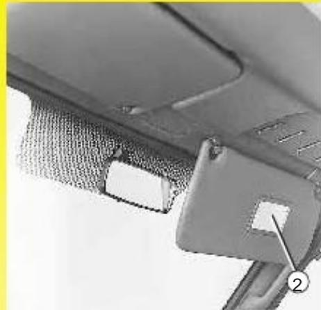 RENAULT KANGOO 2002 - Pare-soleil - 2