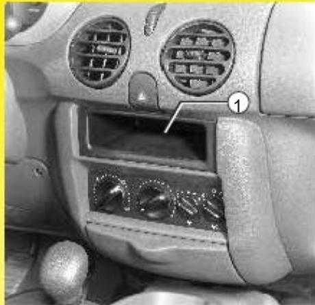 RENAULT KANGOO 2002 - Mise en PLACE d'une RADIO - 1