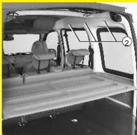 RENAULT KANGOO 2002 - Boite à GANTS - rangements (suite) - 2