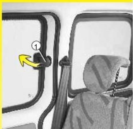 RENAULT KANGOO 2002 - VITRES Laterales - 1
