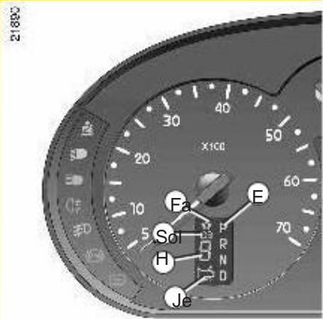 RENAULT KANGOO 2002 - Lever sélecteur - 1