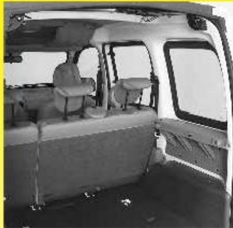 RENAULT KANGOO 2002 - Cache-bagages - 4