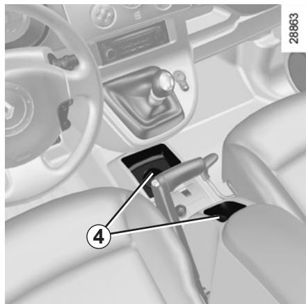 RENAULT KANGOO BE BOP 2012 - Prises accessoires - 1