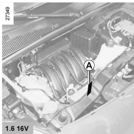 RENAULT KANGOO BE BOP 2012 - PLAQUES D'IDENTIFICATION MOTEUR - 3