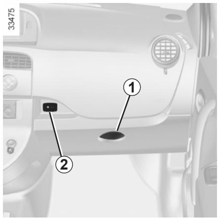 RENAULT KANGOO BE BOP 2012 - RANGEMENTS, AMÉNAGEMENTS HABITACLE (1/2) - 1