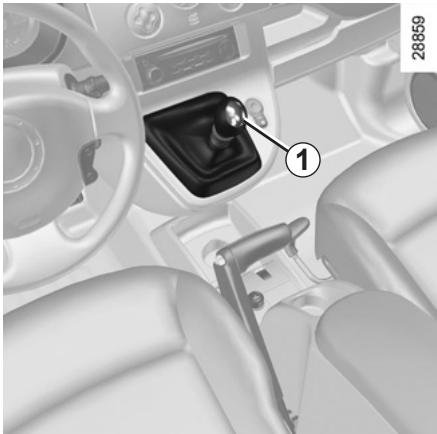 RENAULT KANGOO BE BOP 2012 - LEVIER DE VOTESSES - 1
