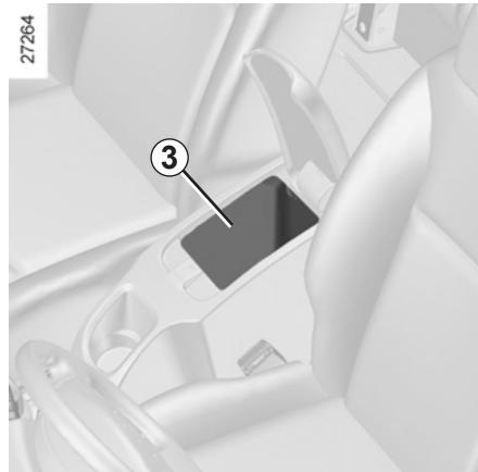 RENAULT KANGOO ZE - Vide-poches de console centrale 3 - 1