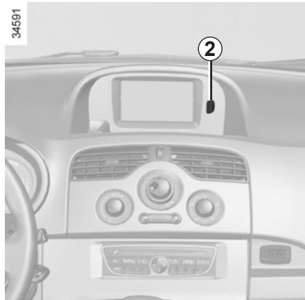 RENAULT KANGOO ZE - Déactivation des airbags passager avant - 1