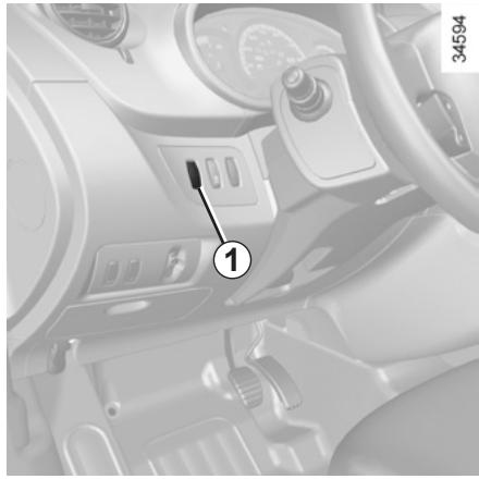RENAULT KANGOO ZE - Régulateur-limiteur de vitesse : fonction régulateur (1/4) - 1